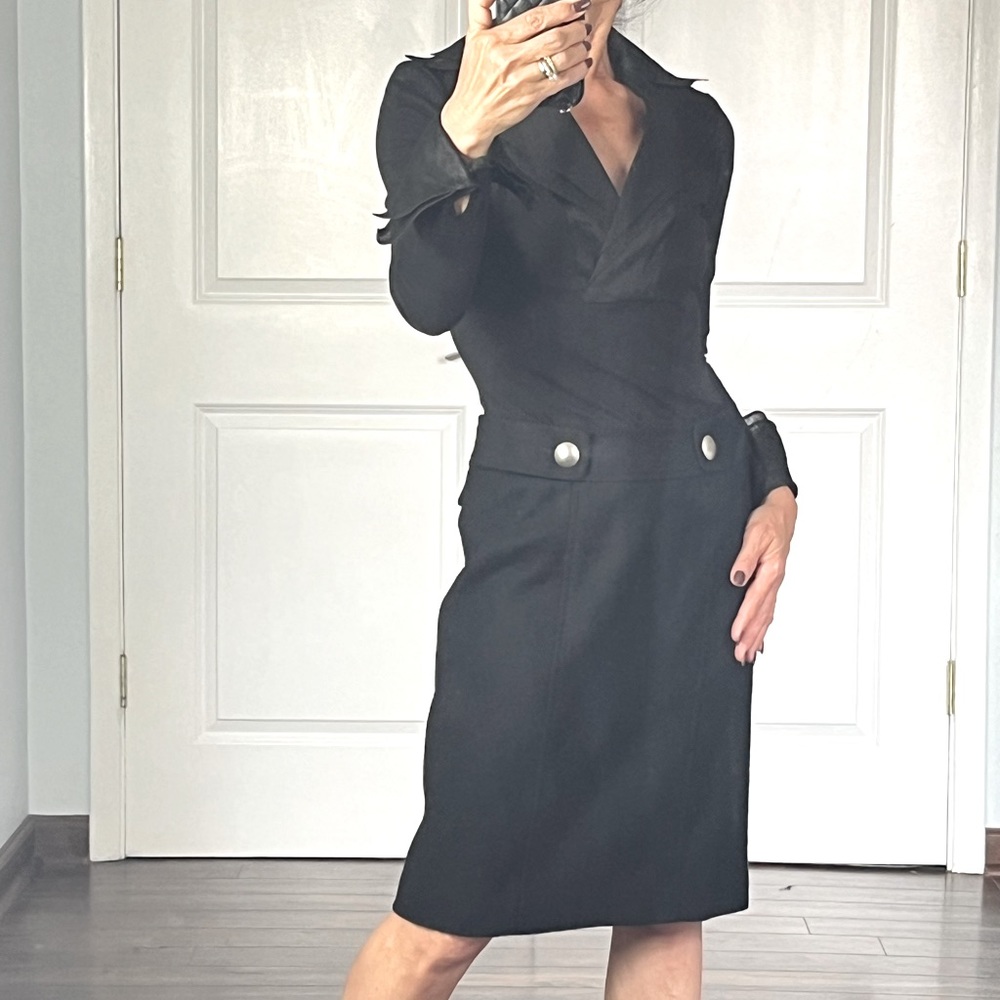 Anne Fontaine  Elga Blouse in France Noir size 38